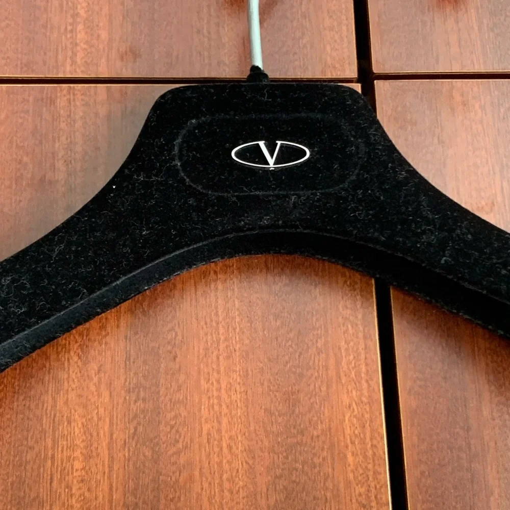 New VALENTINO Black Velvet Hanger